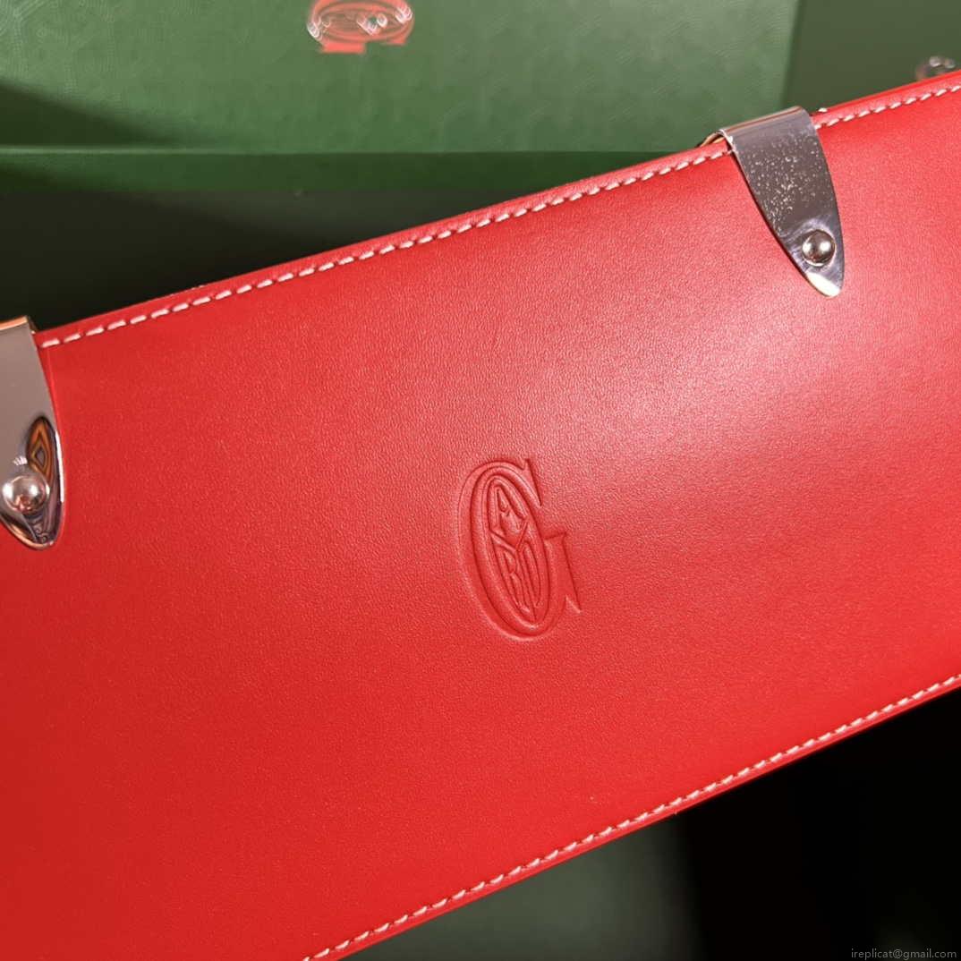 Goyard BPMLTY07CL07P Sac Saigon Pm Bag Red