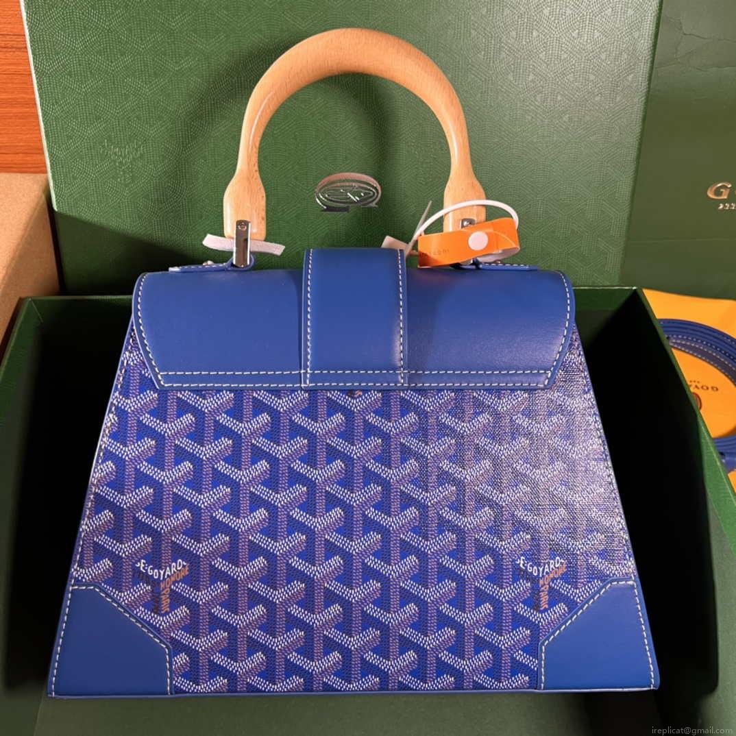 Goyard BPMLTY07CL07P Sac Saigon Pm Bag Blue