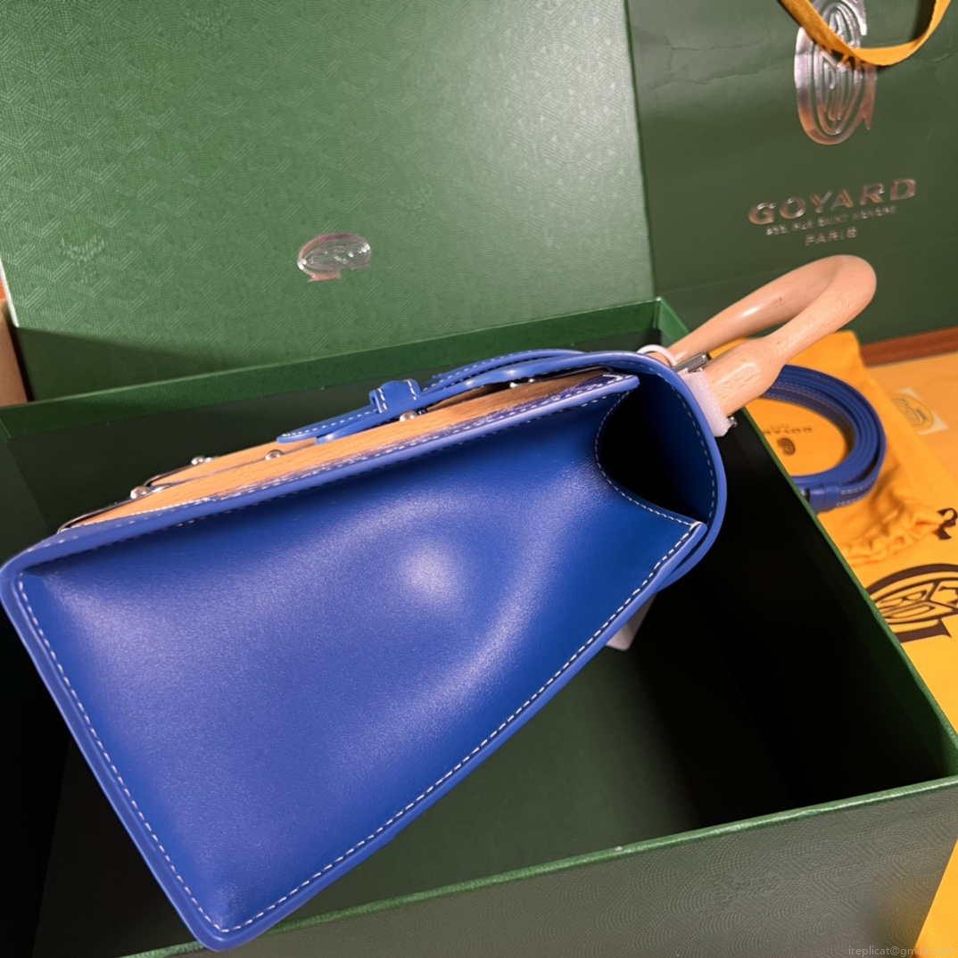 Goyard BPMLTY07CL07P Sac Saigon Pm Bag Blue