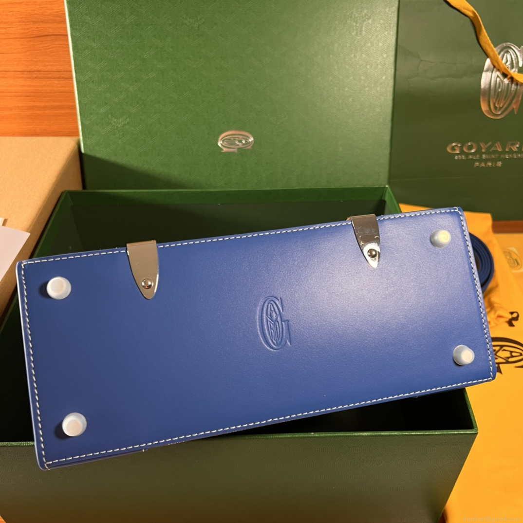 Goyard BPMLTY07CL07P Sac Saigon Pm Bag Blue