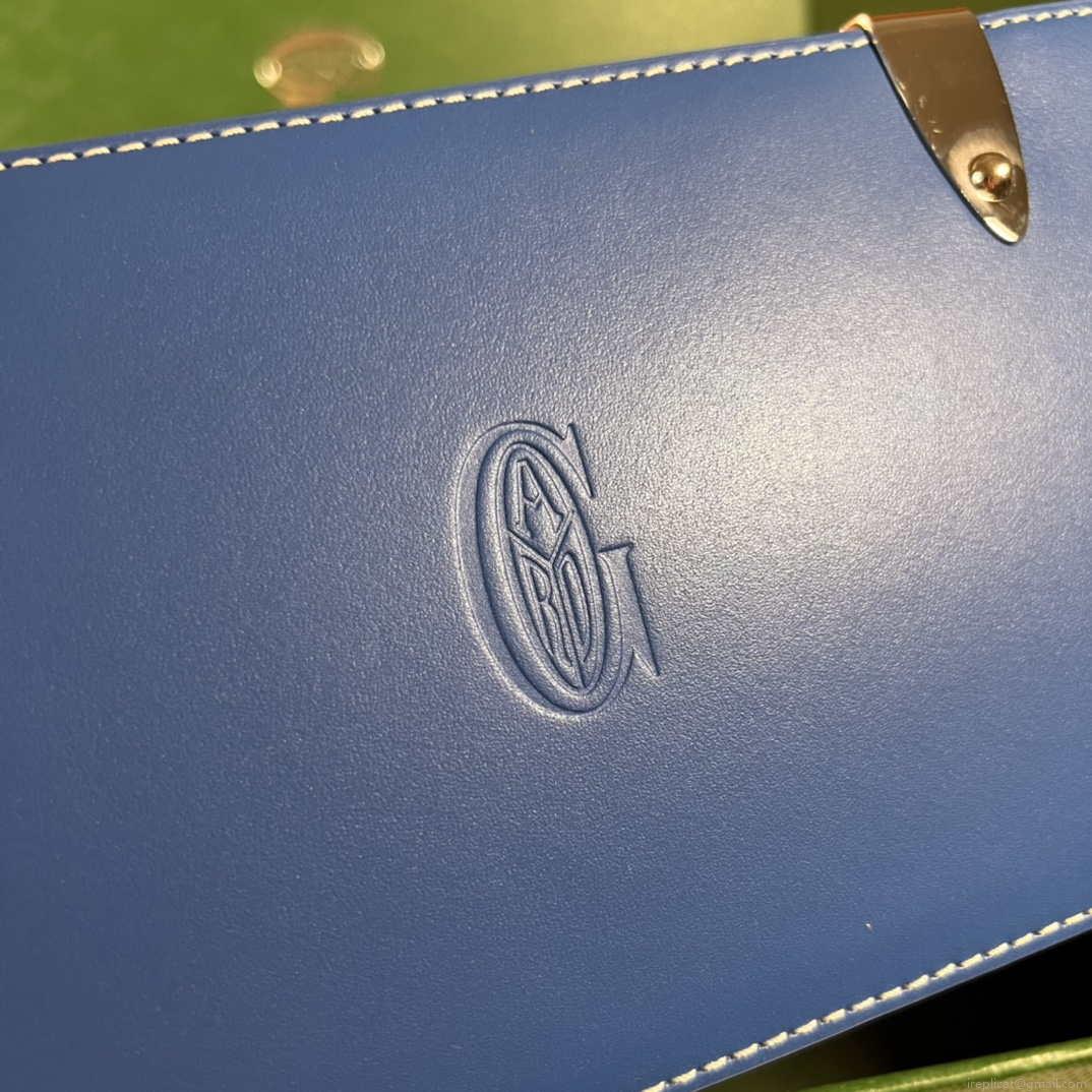 Goyard BPMLTY07CL07P Sac Saigon Pm Bag Blue