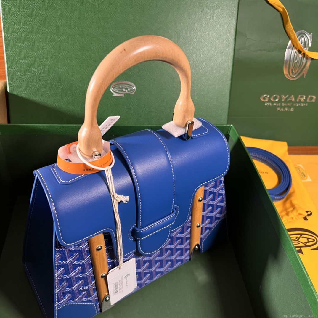 Goyard BPMLTY07CL07P Sac Saigon Pm Bag Blue