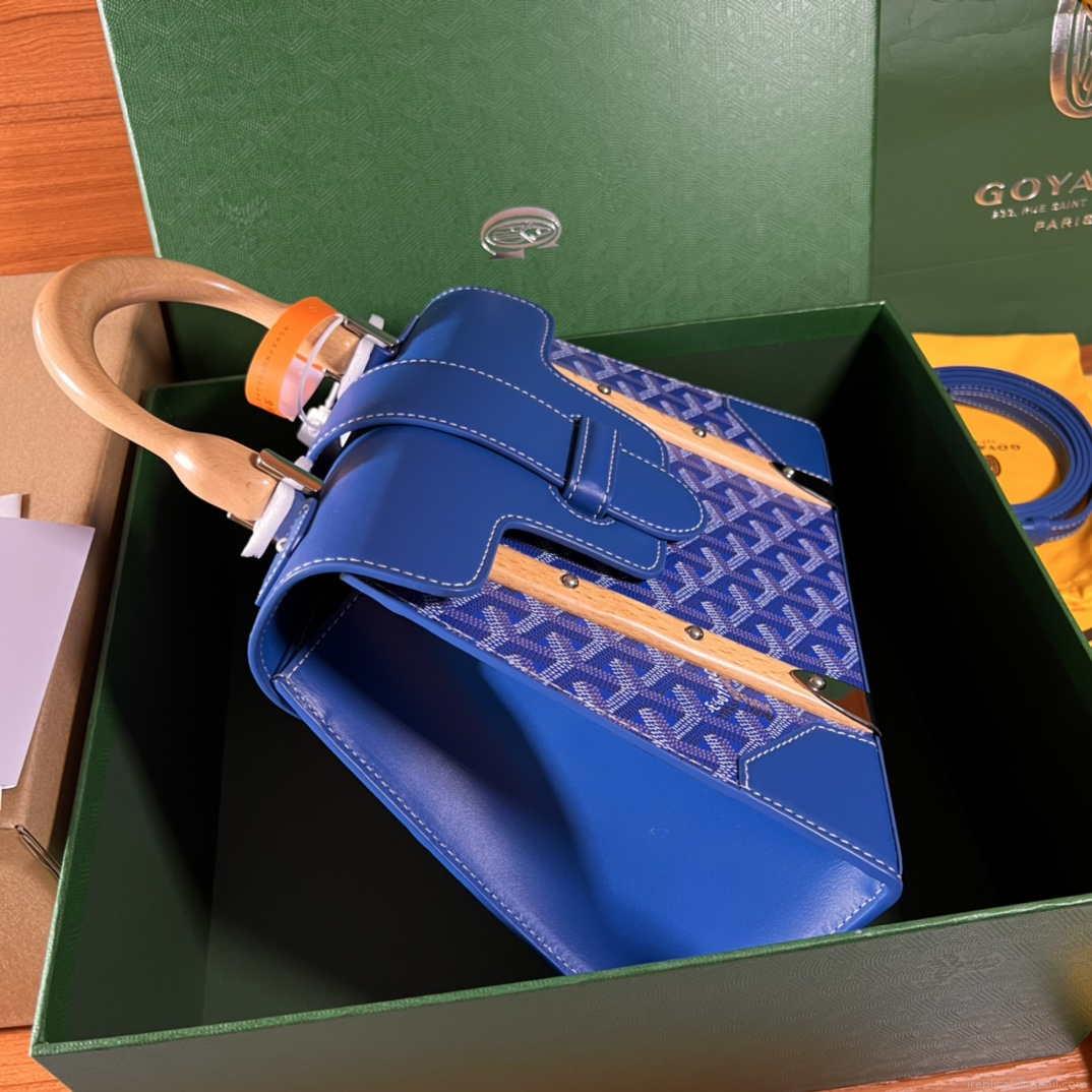 Goyard BPMLTY07CL07P Sac Saigon Pm Bag Blue