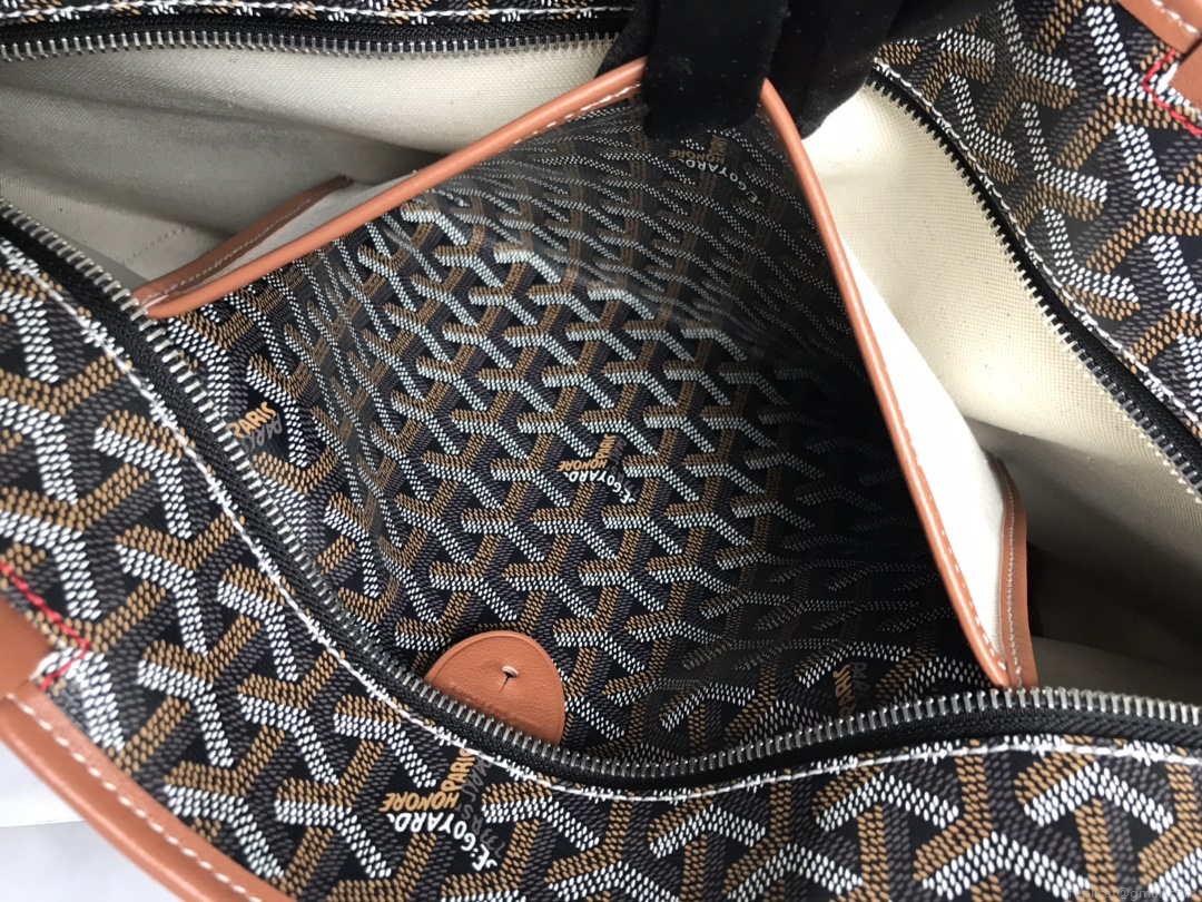 Goyard MMLTY01CL03P Artois MM Bag Brown Black
