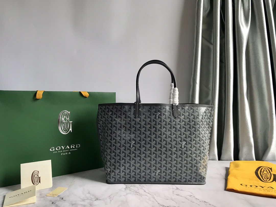 Goyard GMLTY01CL03P Saint Louis GM Bag Grey