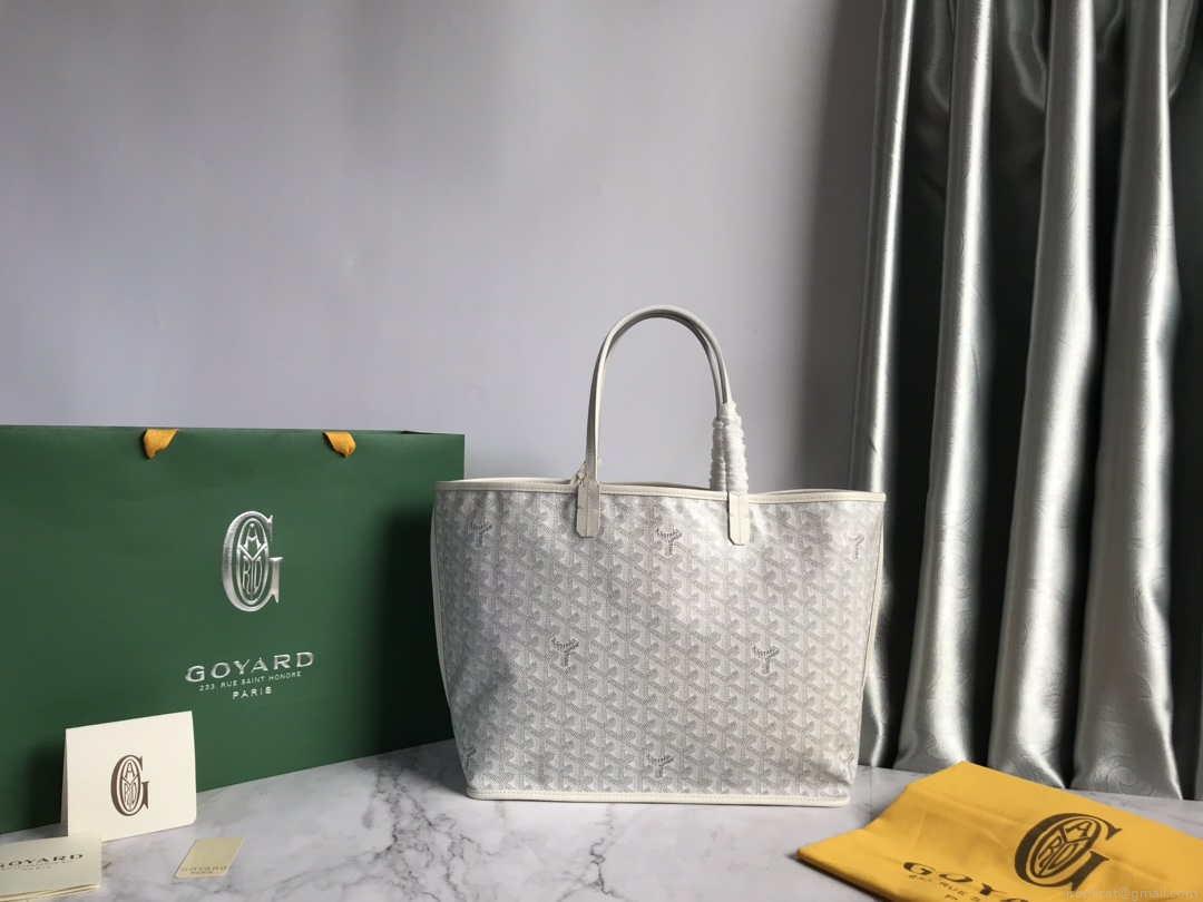 Goyard GMLTY01CL03P Saint Louis GM Bag White