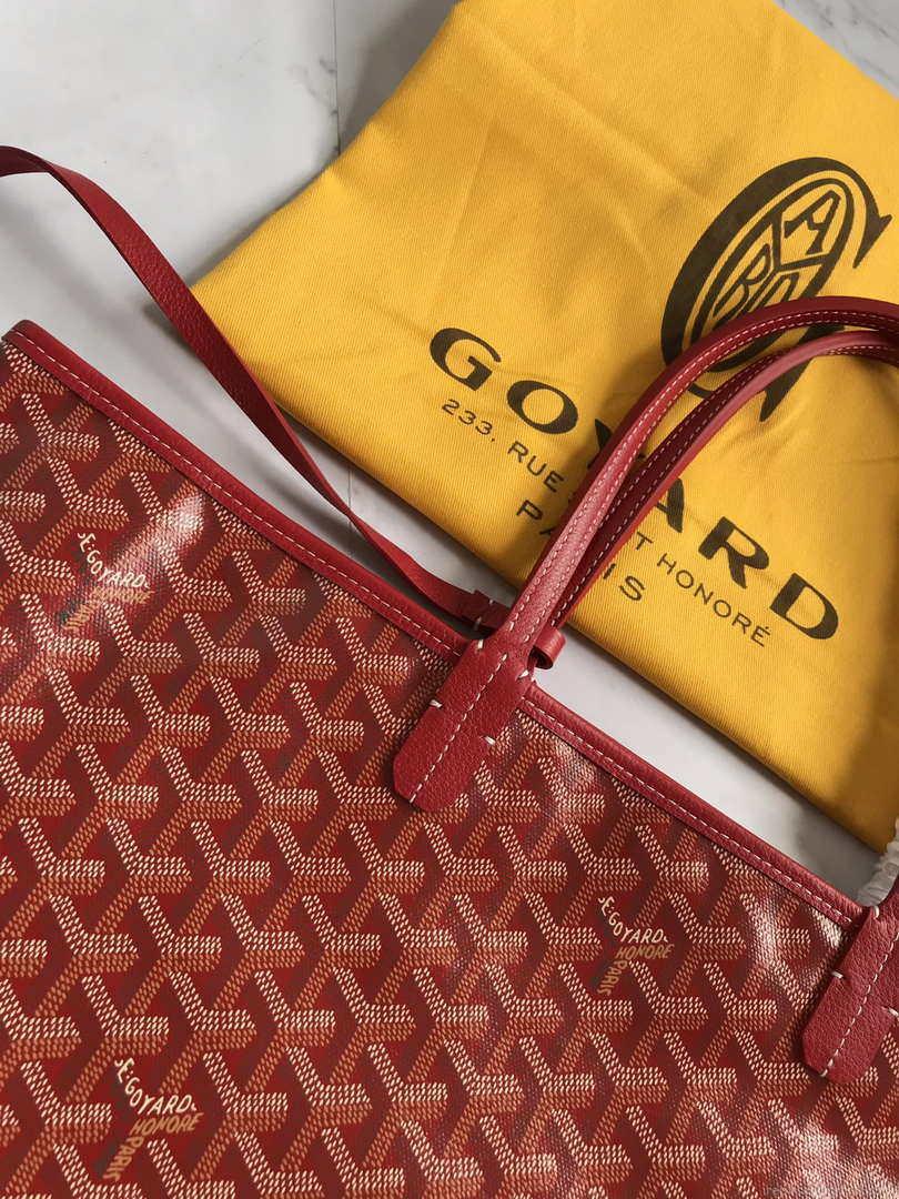 Goyard GMLTY01CL03P Saint Louis GM Bag Red