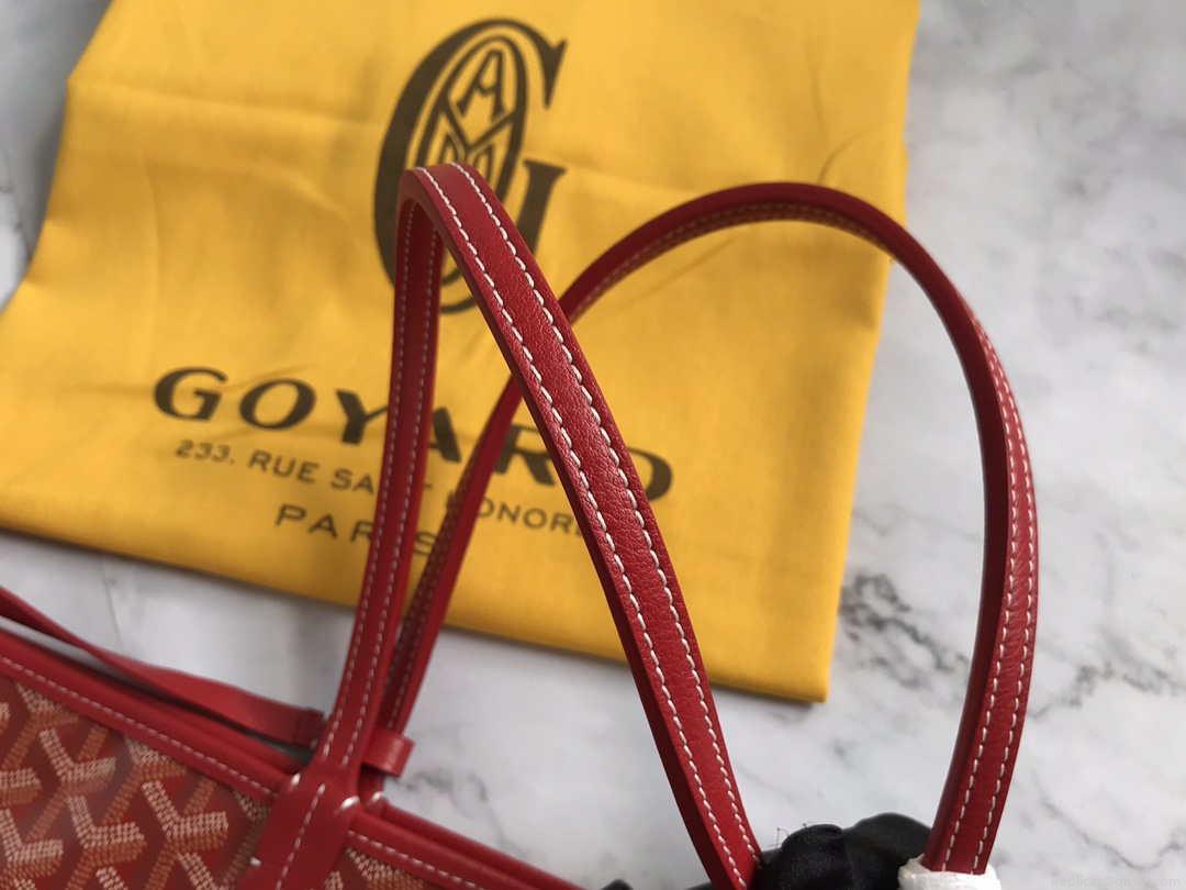 Goyard GMLTY01CL03P Saint Louis GM Bag Red