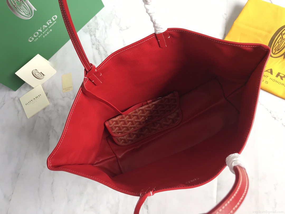Goyard GMLTY01CL03P Saint Louis GM Bag Red