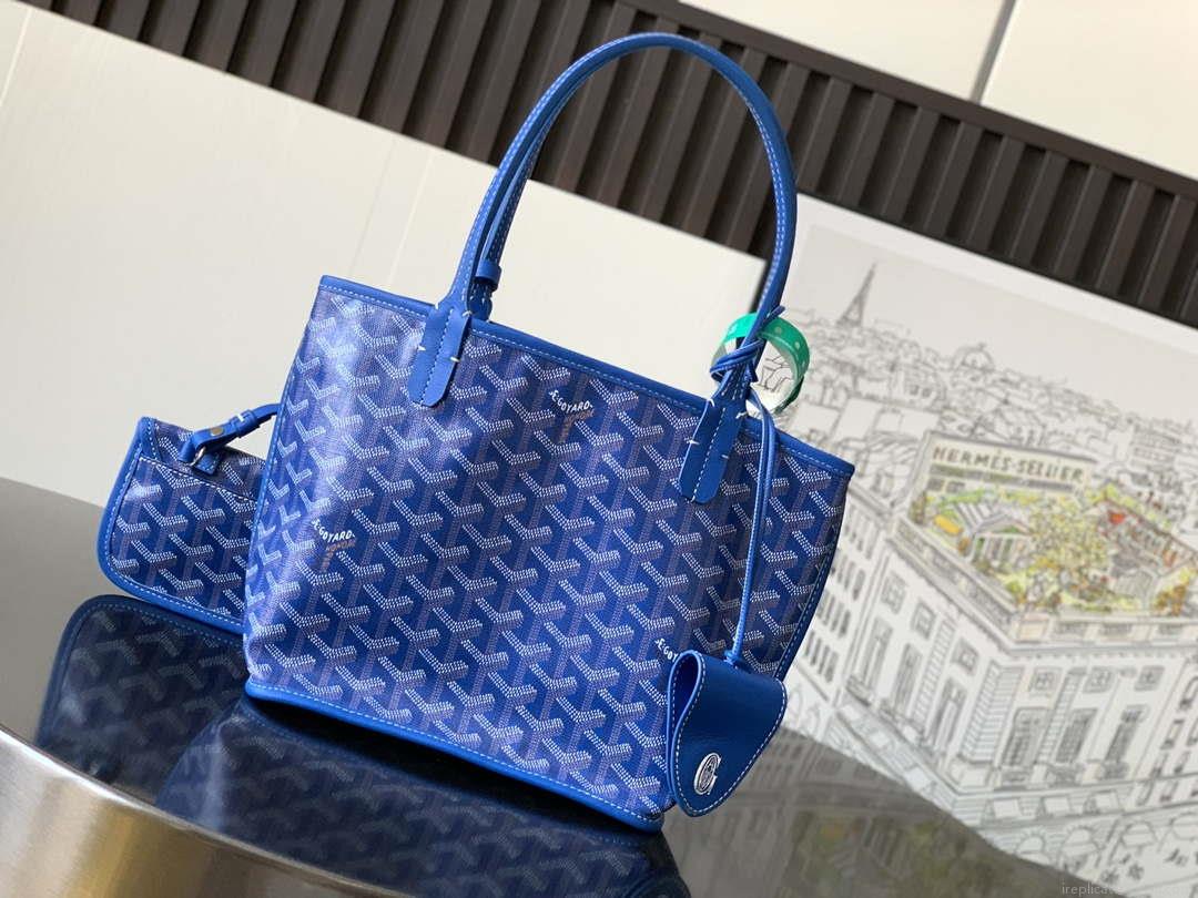 Goyard ANJOUSMINCG07TY07P Anjou Mini Bag Blue