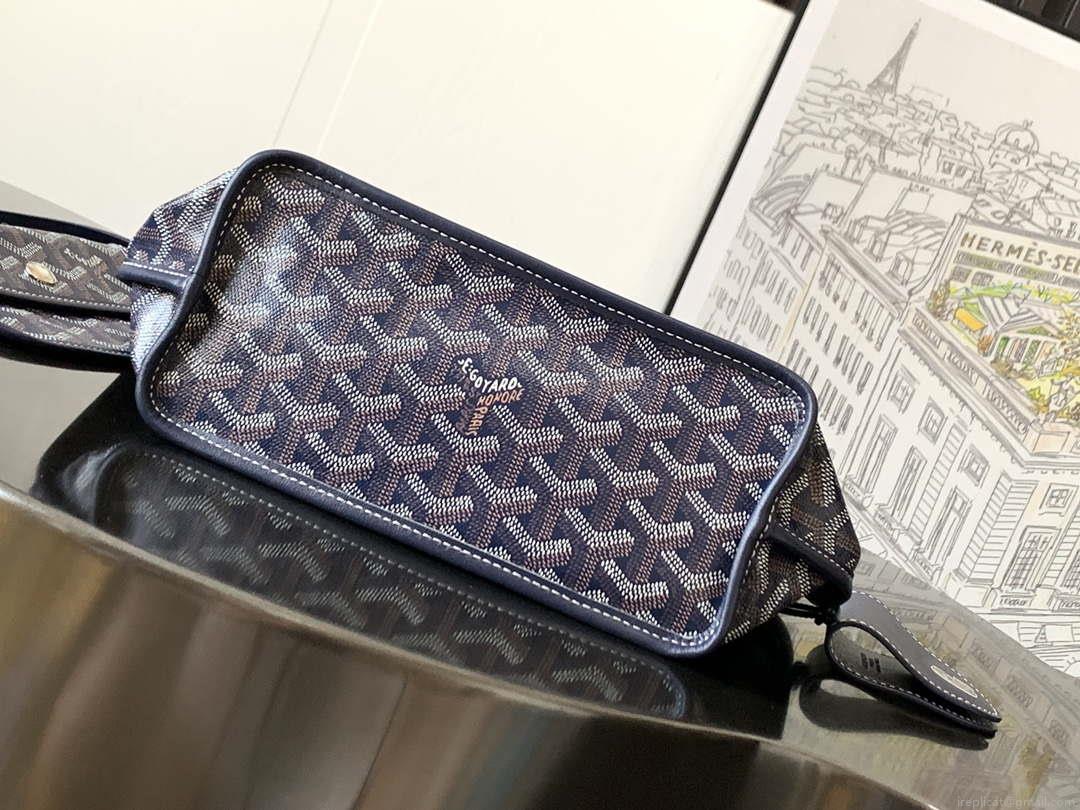 Goyard ANJOUSMINCG07TY07P Anjou Mini Bag Navy Blue