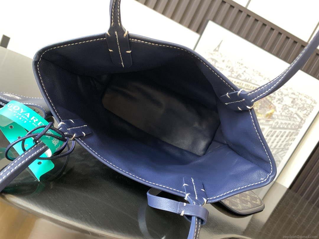 Goyard ANJOUSMINCG07TY07P Anjou Mini Bag Navy Blue