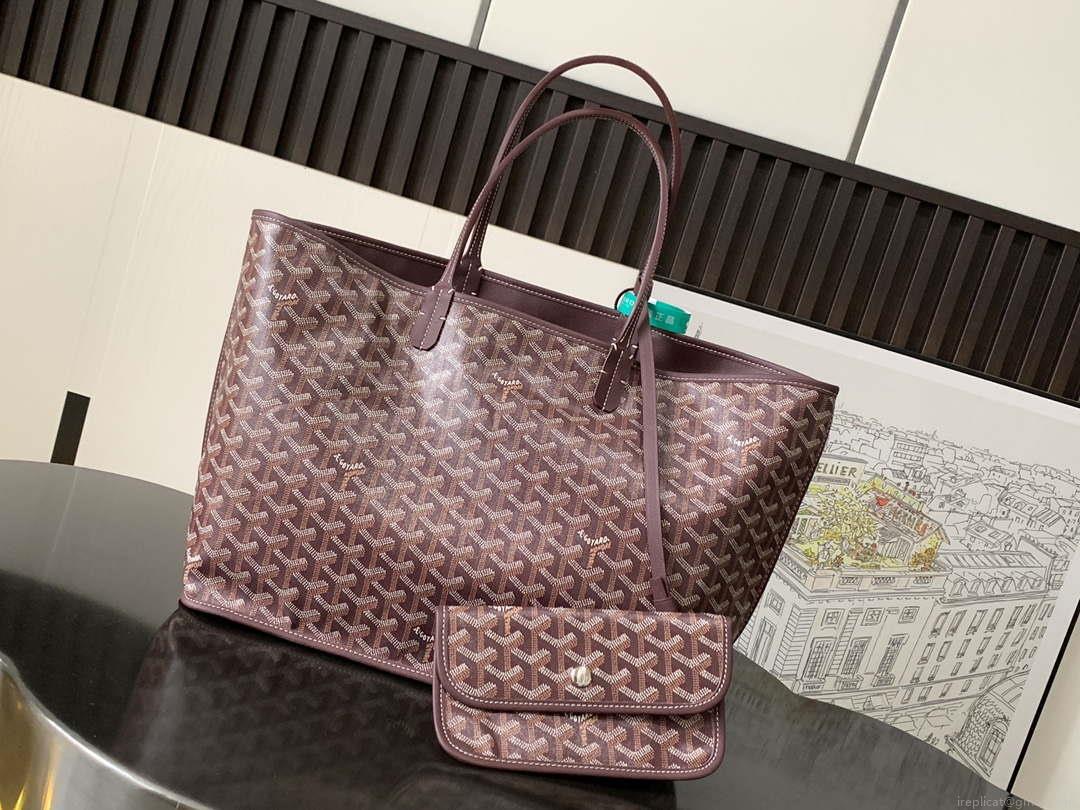 Goyard ANJOUSPMLCG03TY01P Anjou PM Bag Wine Red