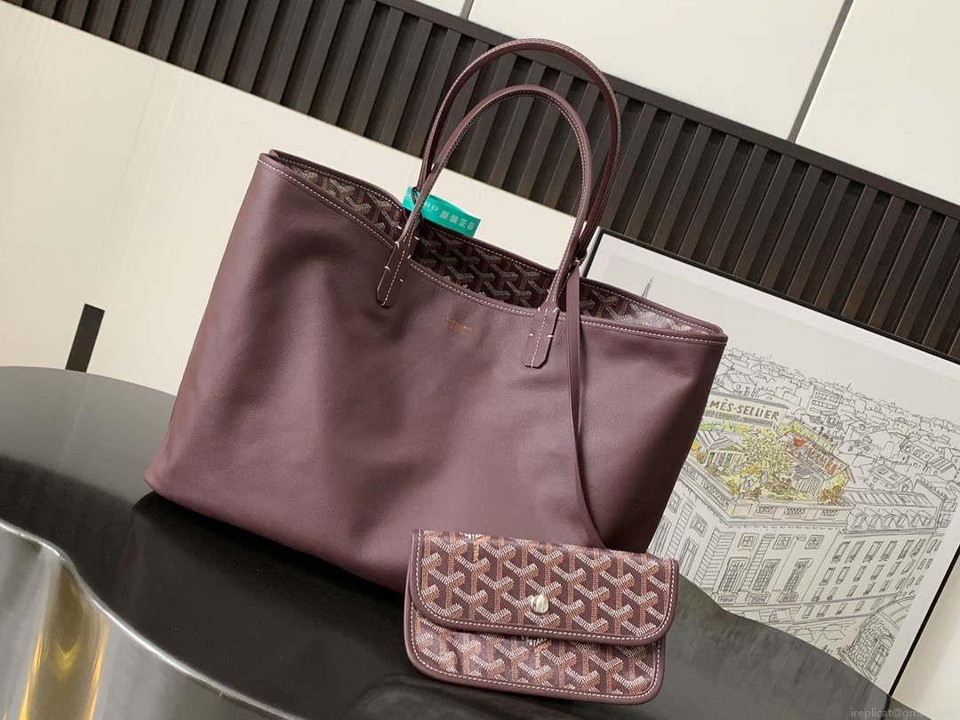 Goyard ANJOUSPMLCG03TY01P Anjou PM Bag Wine Red