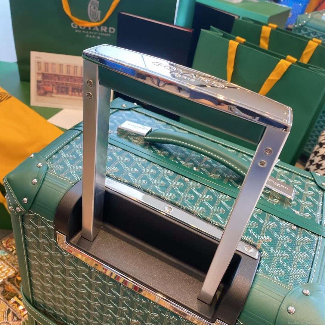 Goyard BOURG2PMLTY01CL03P Bourget PM Trolley Case G99013 Green