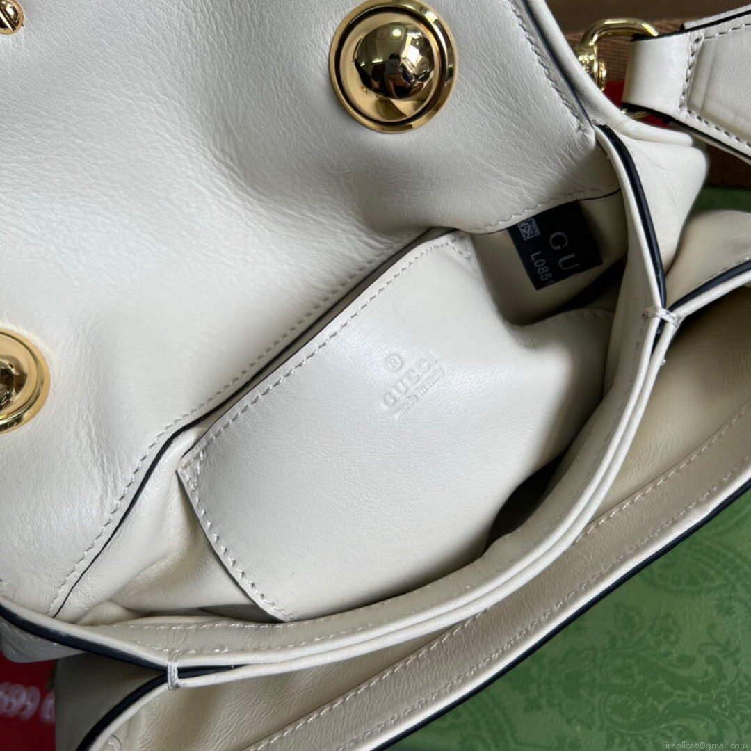 Gucci 698643 Gucci Blondie mini leather bag White