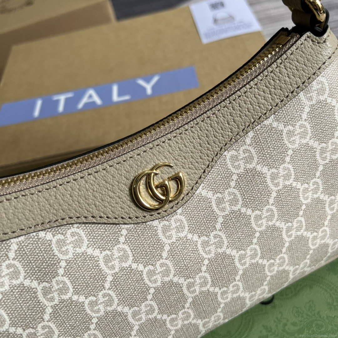 Gucci 735145 GG Supreme Ophidia small handbag Oatmeal