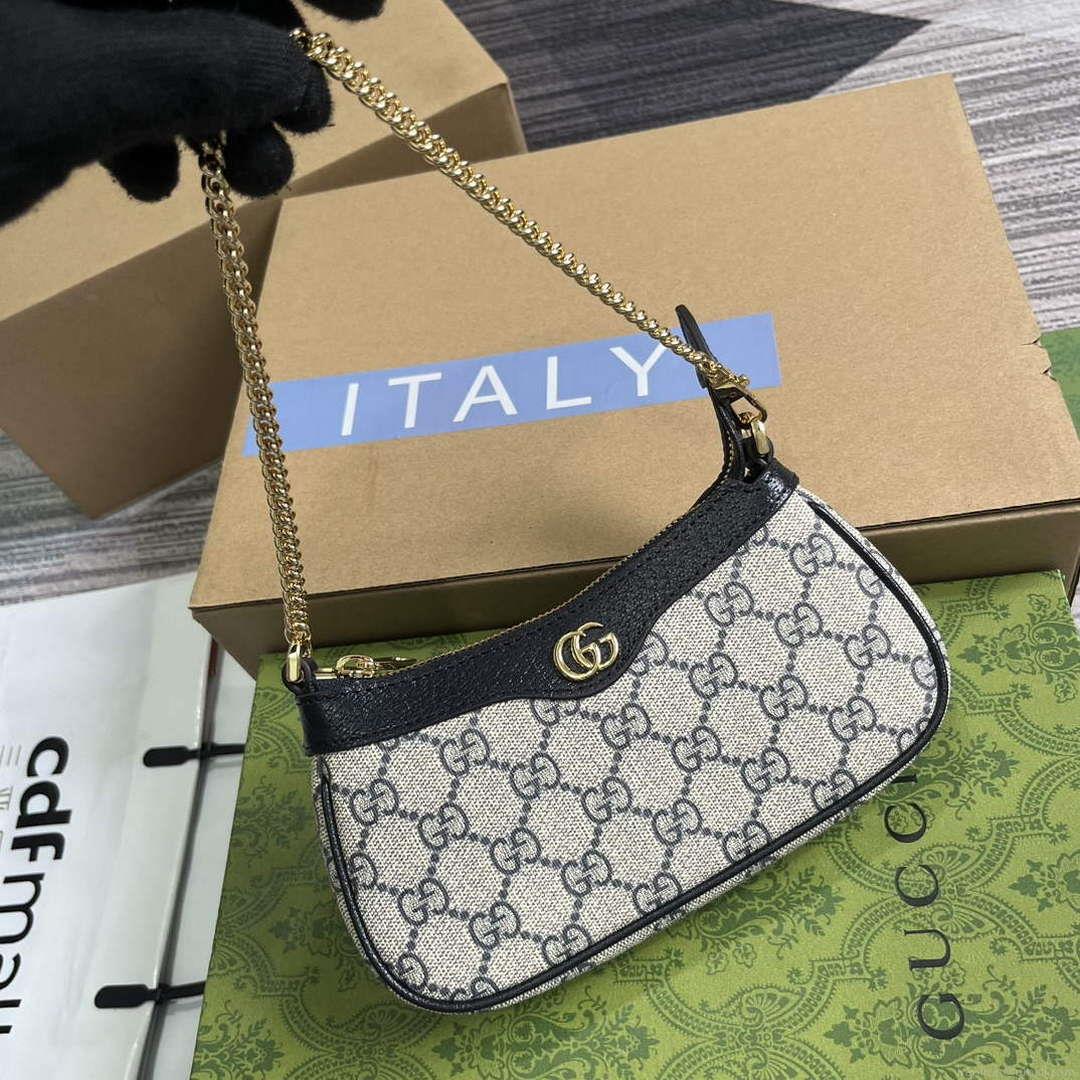 Gucci 764960 Ophidia Mini Bag Dark Blue
