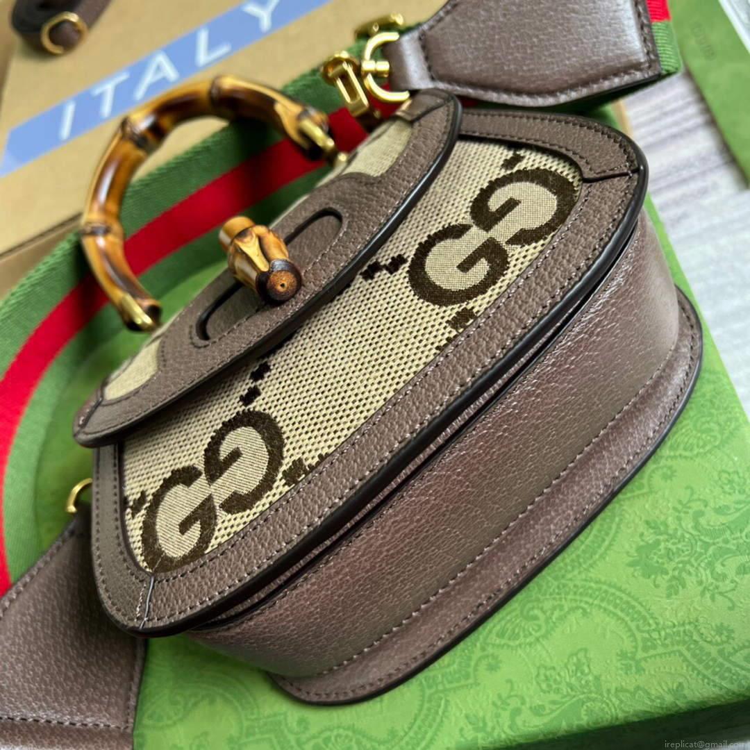 Gucci 686864 Mini jumbo GG Bag With Bamboo