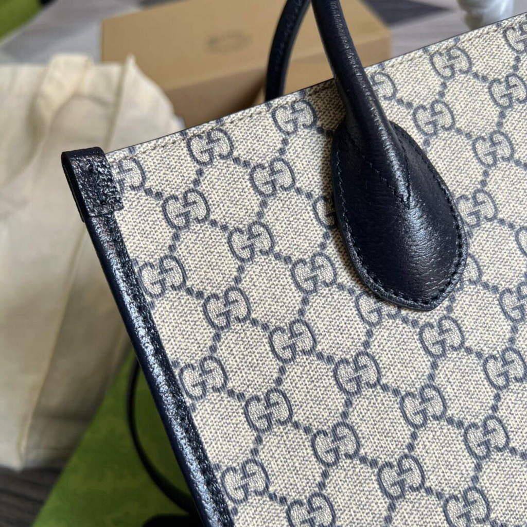 Gucci 659983 GG Small Tote Bag Black
