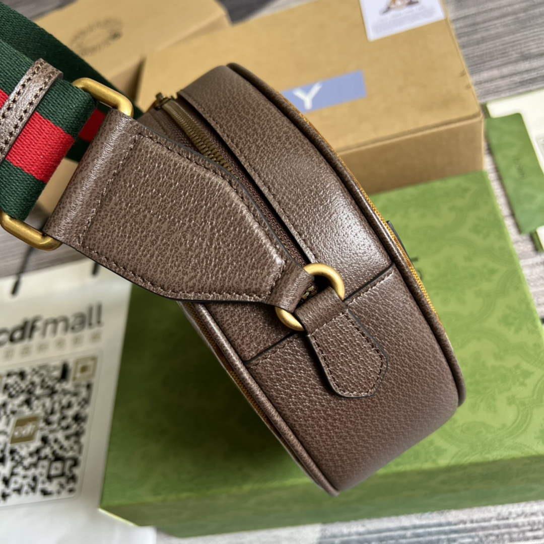 Adidas x Gucci ‎702640 Ophidia small shoulder bag Beige and brown