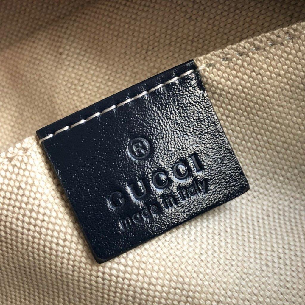 Gucci 447632 GG Marmont Multicolour Small Shoulder Bag Blue