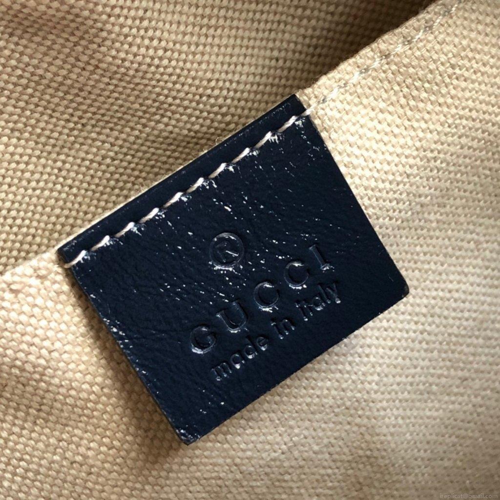 Gucci 447632 GG Marmont Multicolour Small Shoulder Bag Green