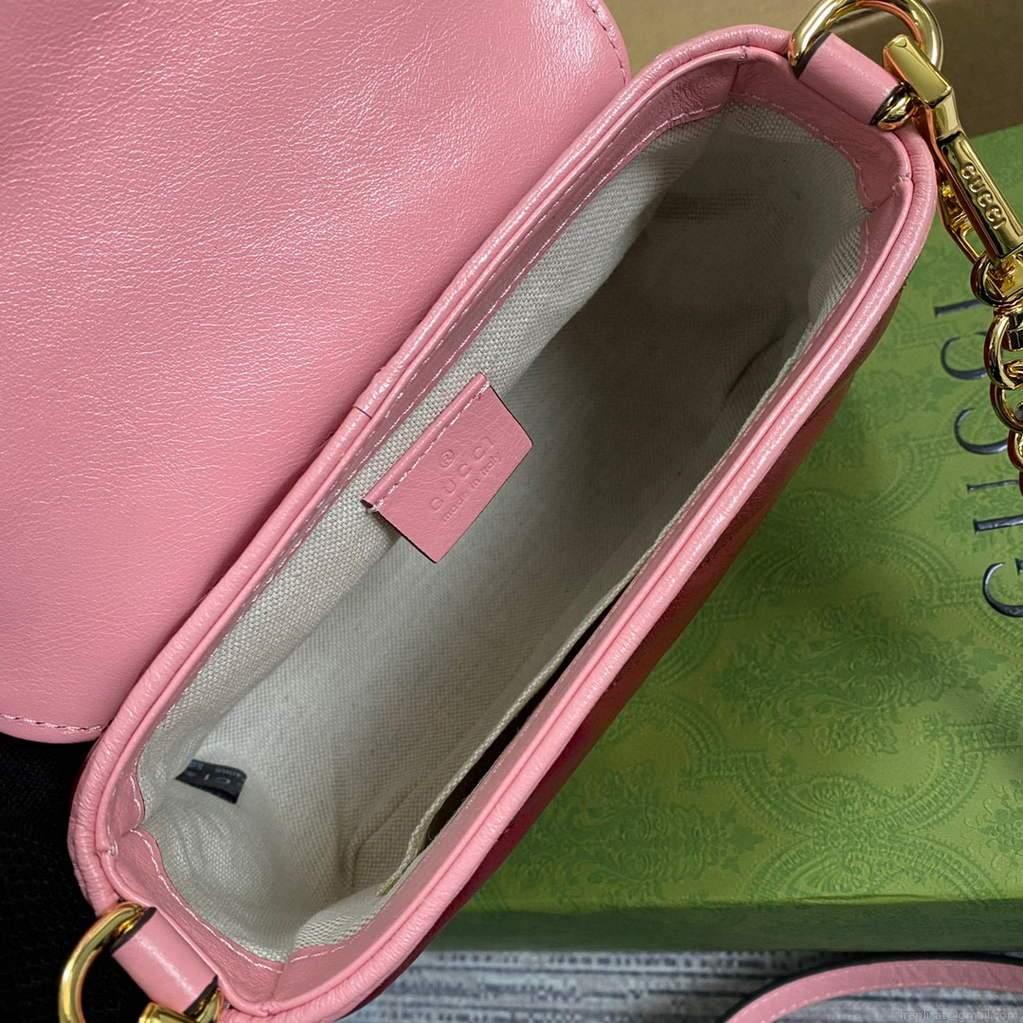 Gucci 583571 GG Marmont Multicolour mini top handle bag Wine Red