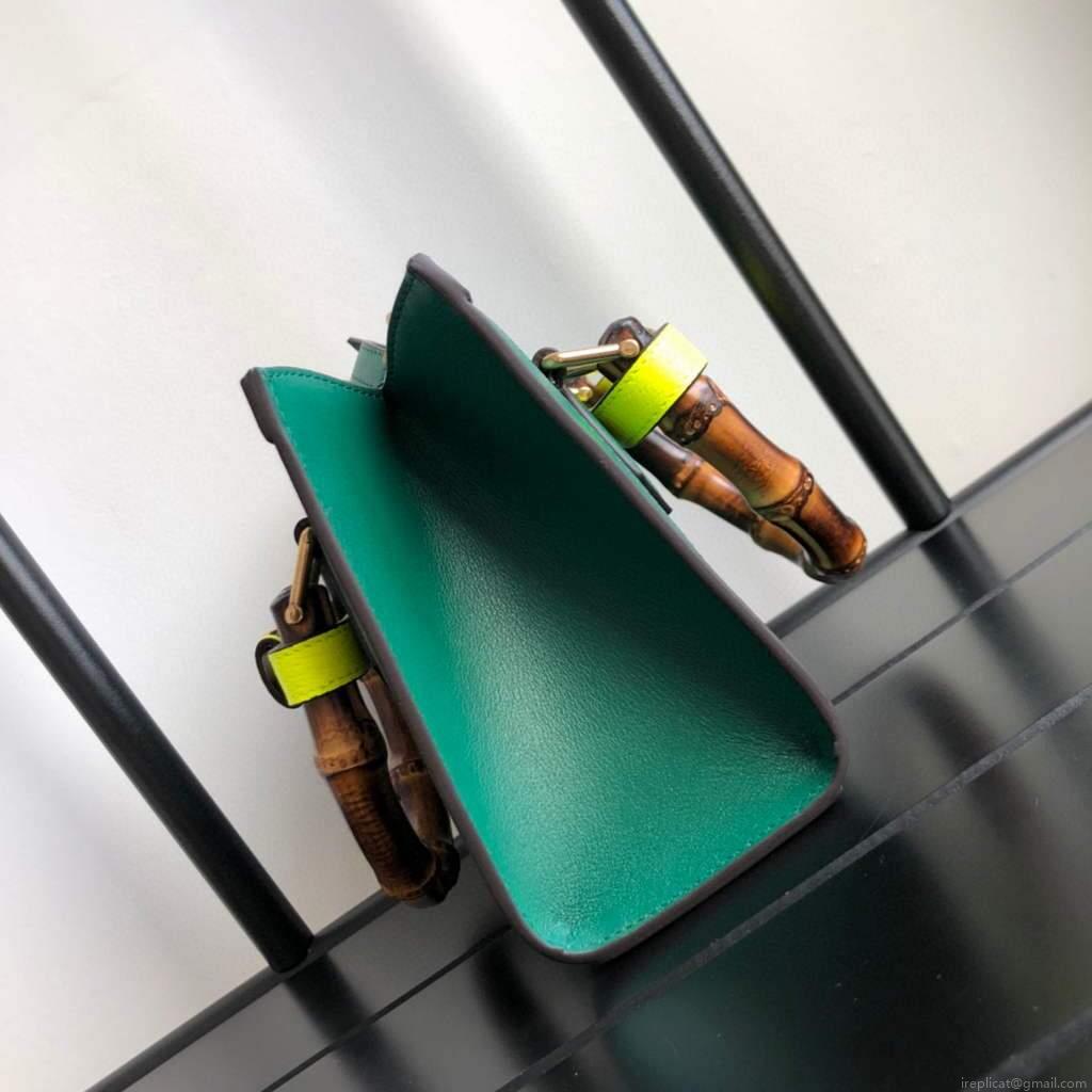 Gucci Diana Mini tote bag top handle bag Gucci 655661 Green