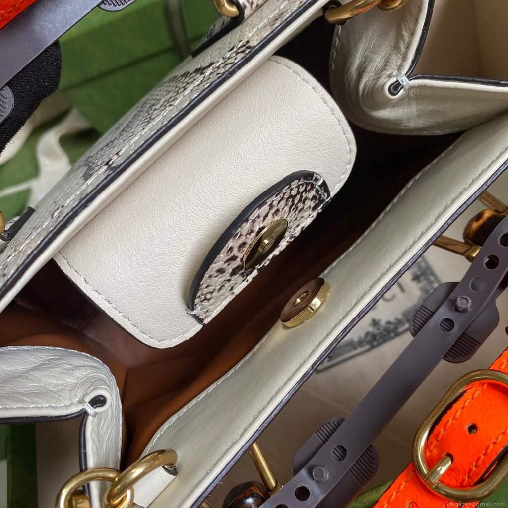 Gucci Diana Mini tote bag top handle bag Gucci ‎655661 Grey