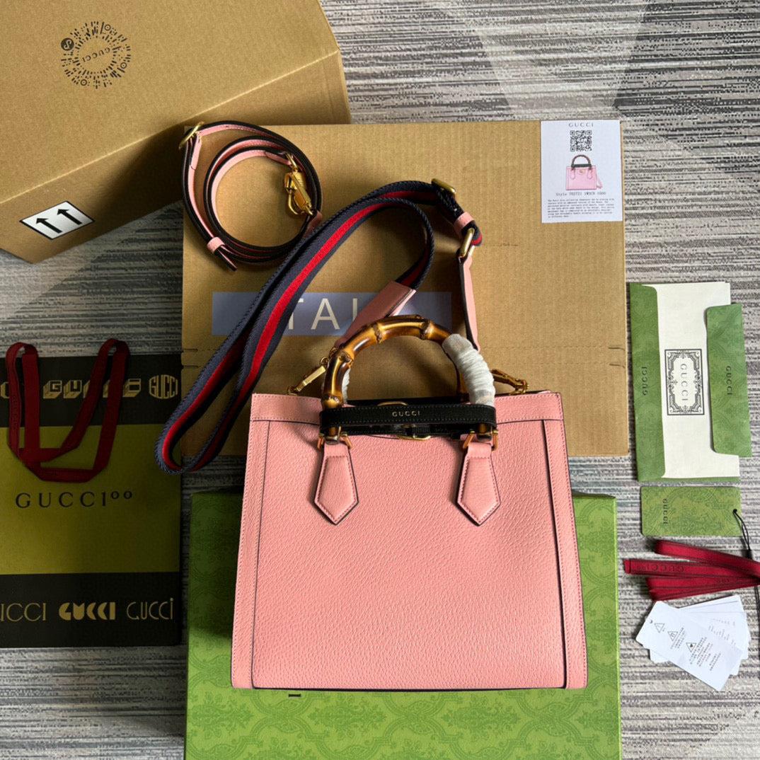 Gucci 702721 Diana Small Tote Bag Pink