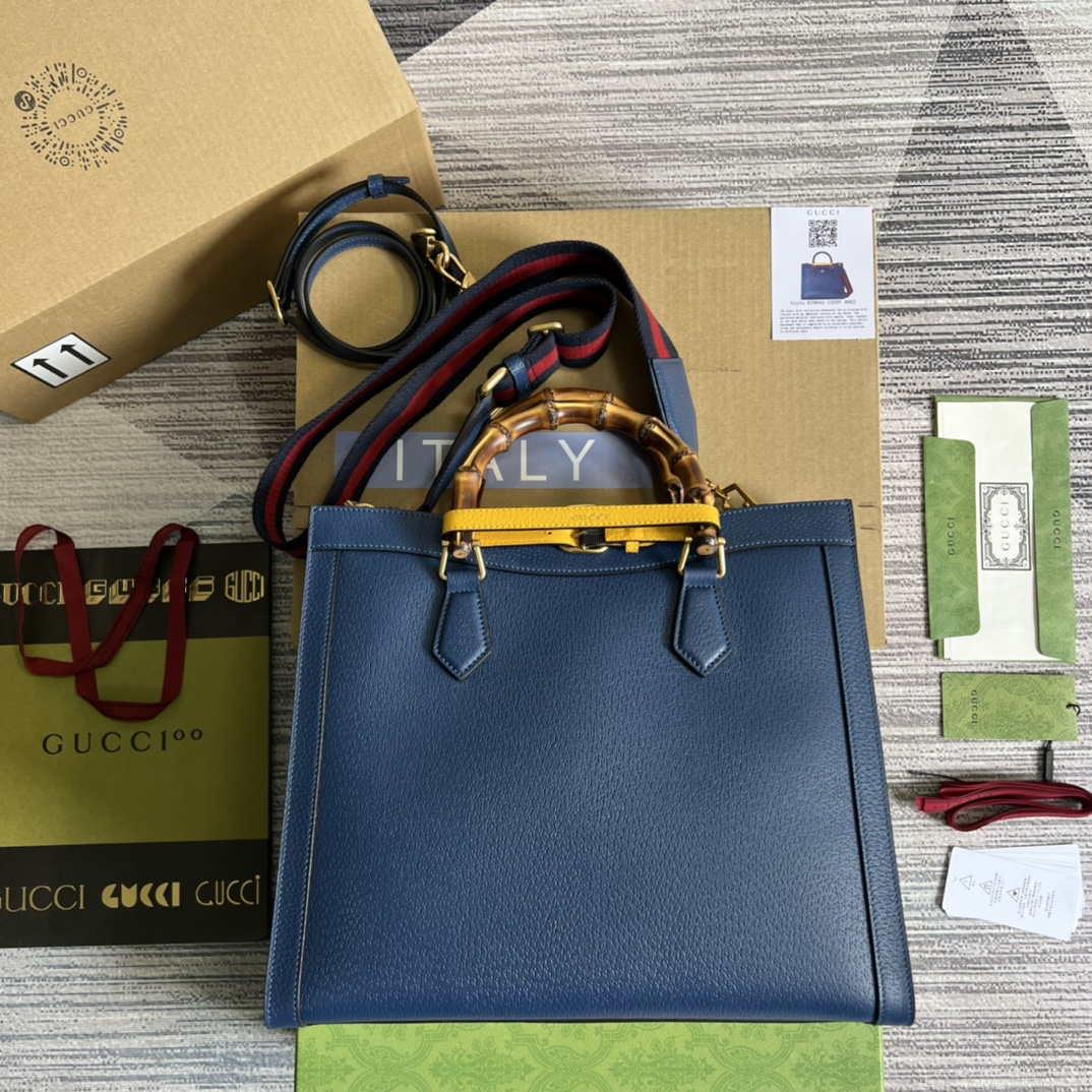 Gucci 678842 Diana medium tote bag Blue