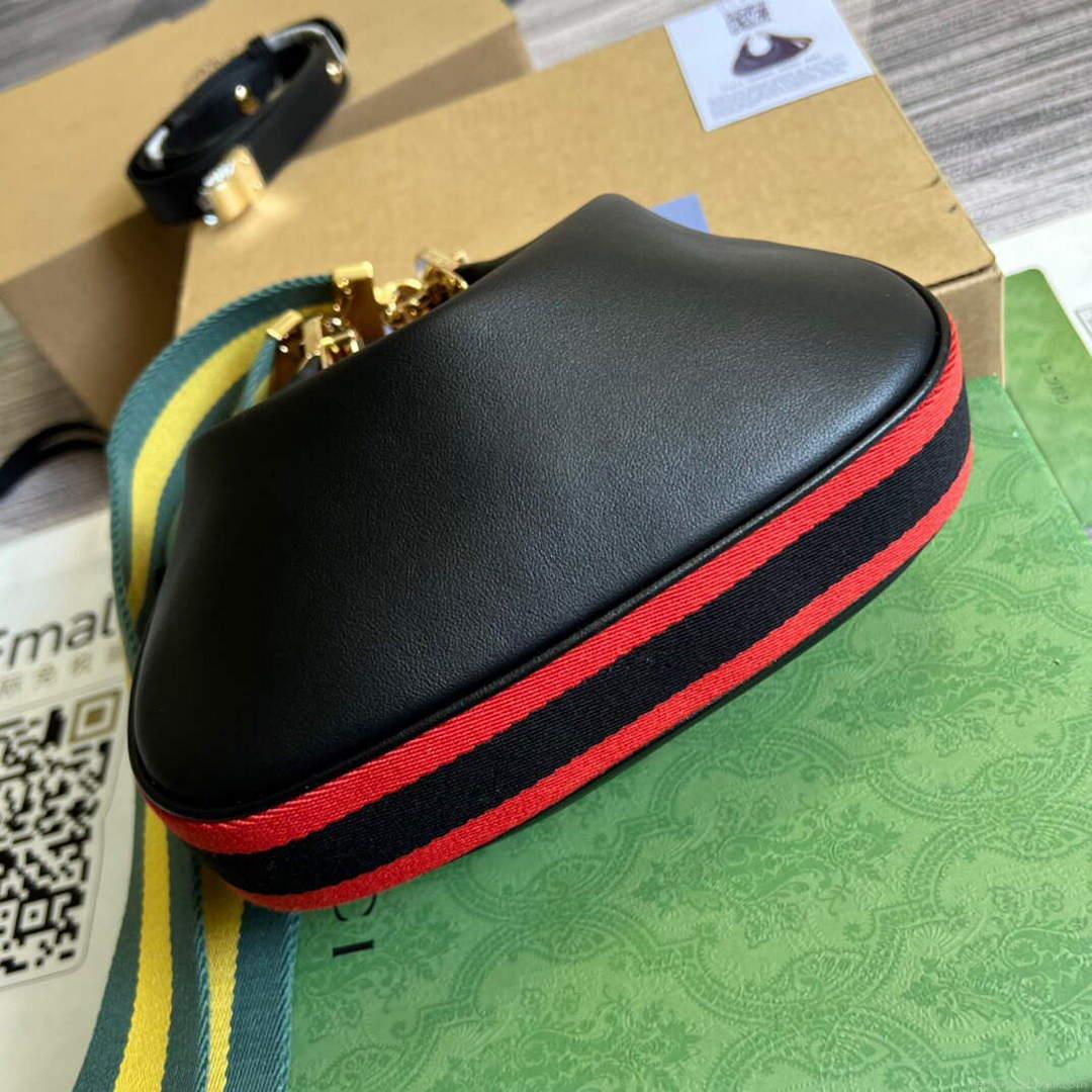 Gucci 699409 Gucci Attache small shoulder bag Black