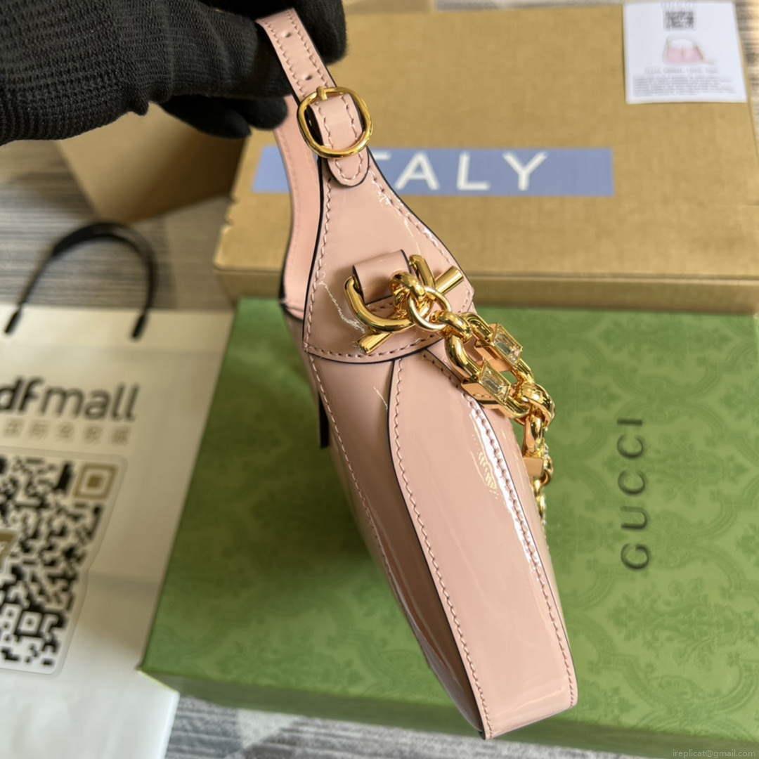 Gucci 699651 Jackie 1961 Mini Shoulder Bag Pink