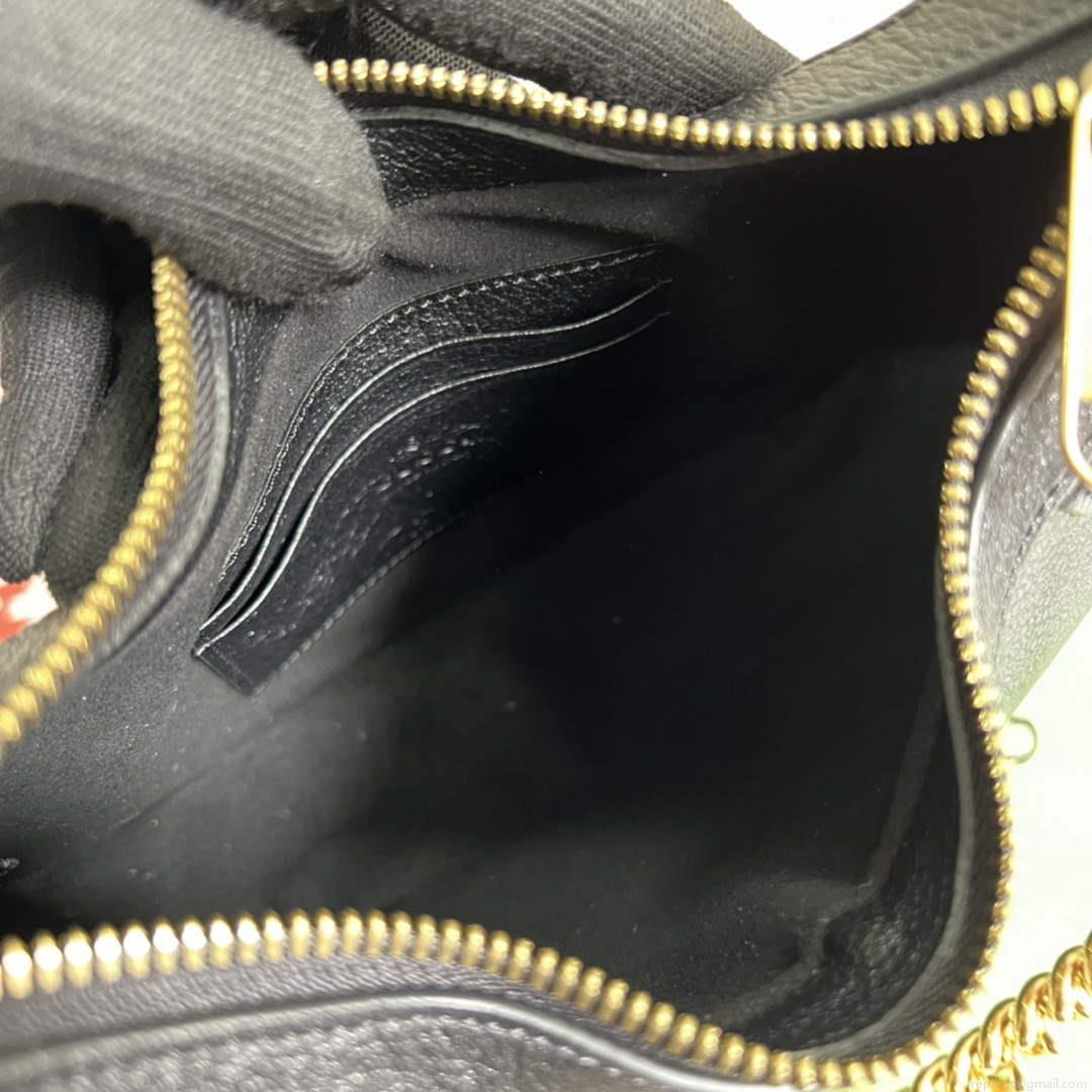 Gucci 731817 Aphrodite Small Shoulder Bag Black