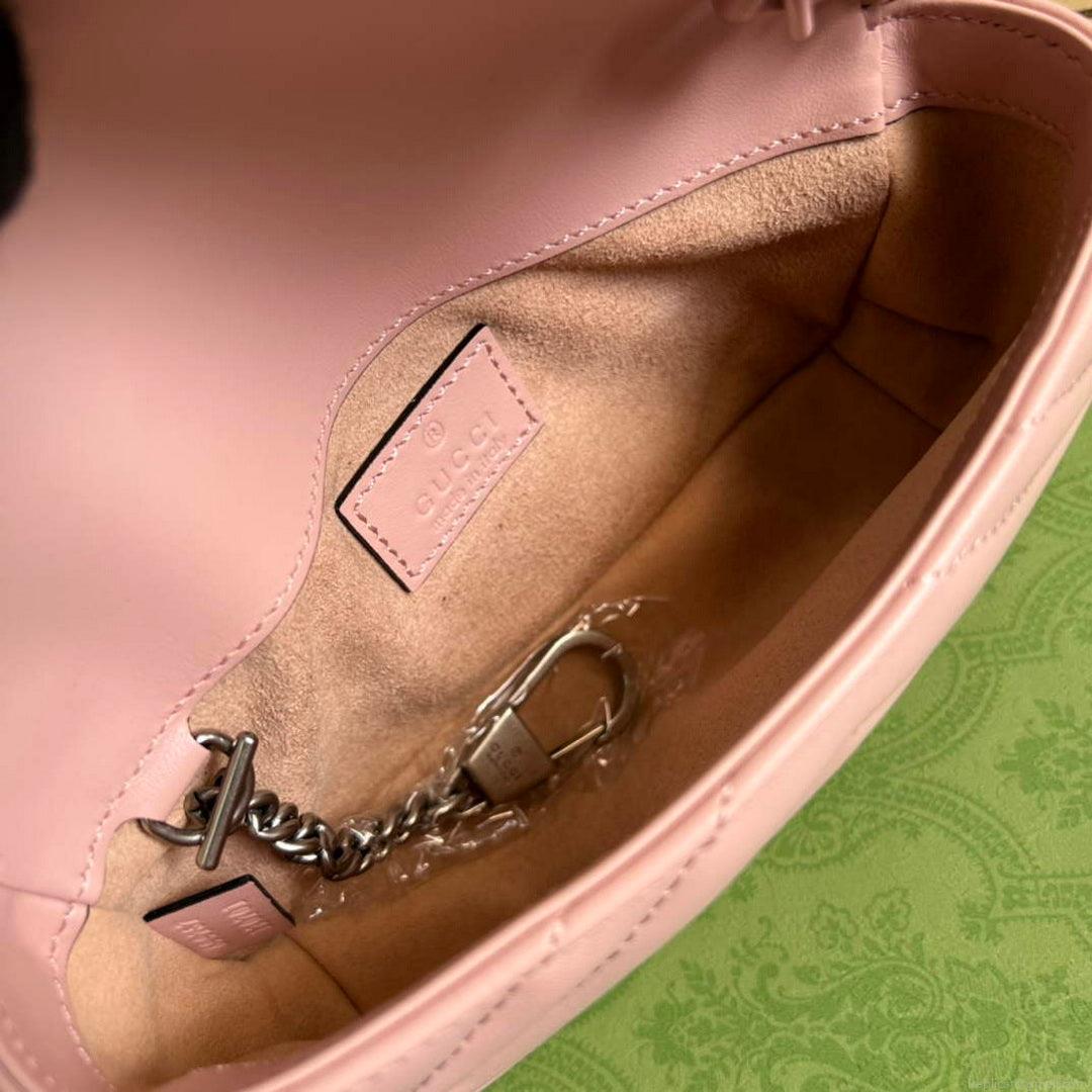 Gucci 699757 GG Marmont Belt Bag Light pink