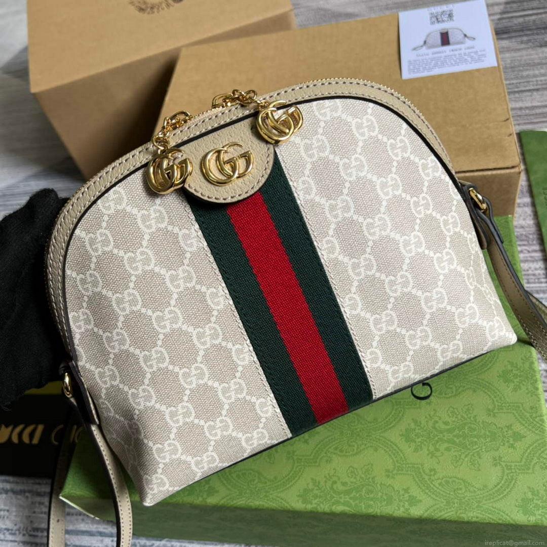 Gucci 499621 Ophidia GG small shoulder bag Oatmeal