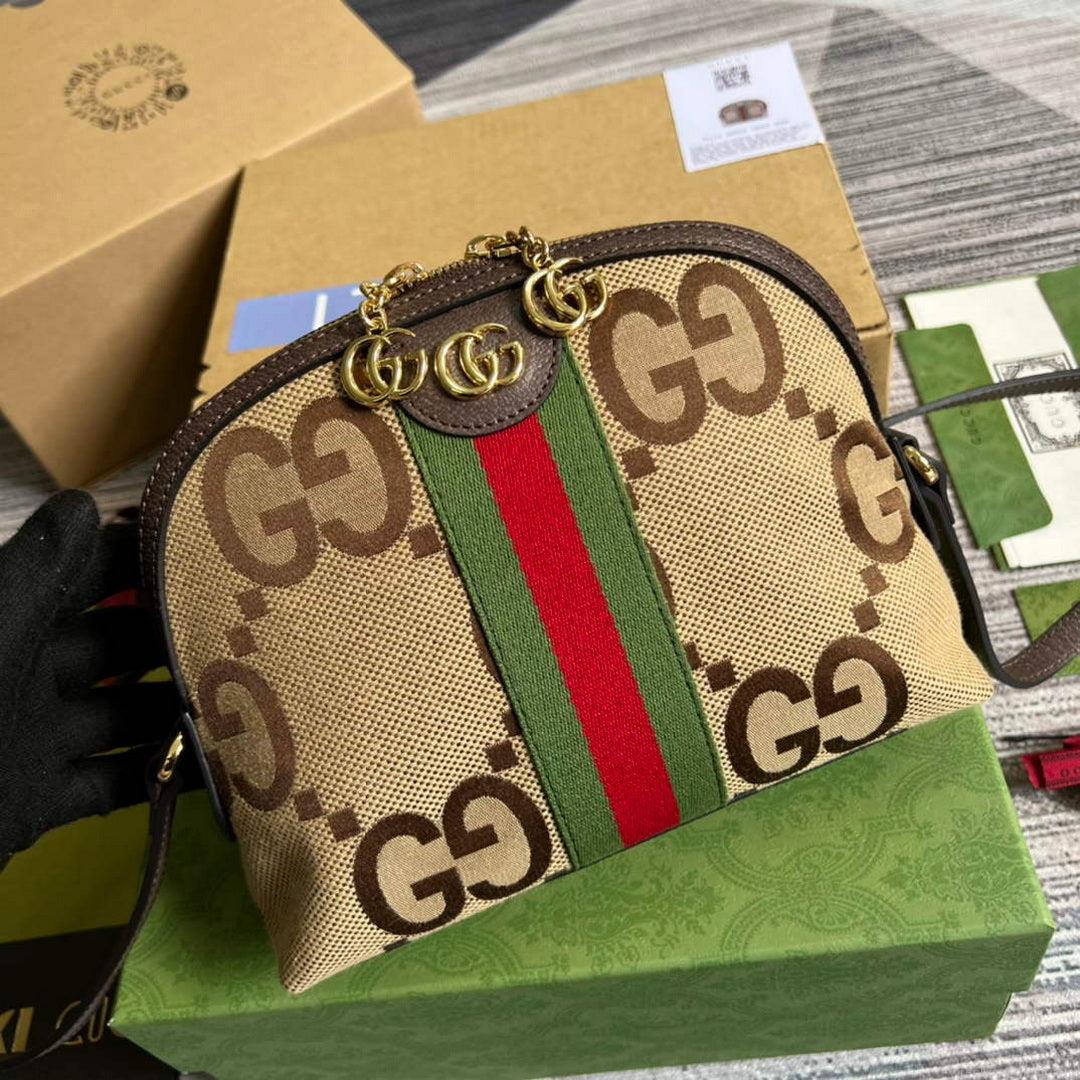Gucci 499621 Ophidia GG small shoulder bag Brown