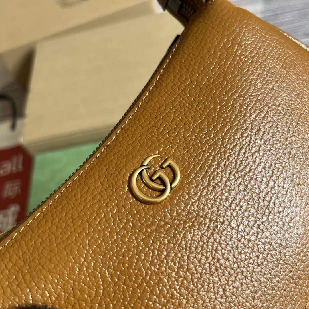 Gucci 739076 Aphrodite shoulder bag with Double G Cuir