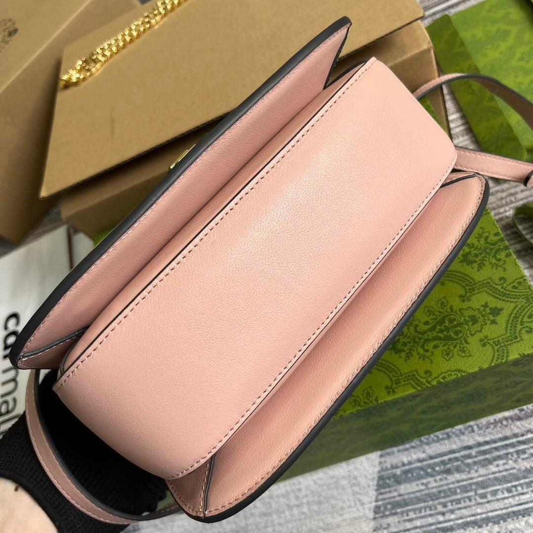Gucci 735101 Gucci Blondie Top-handle Bag Light pink