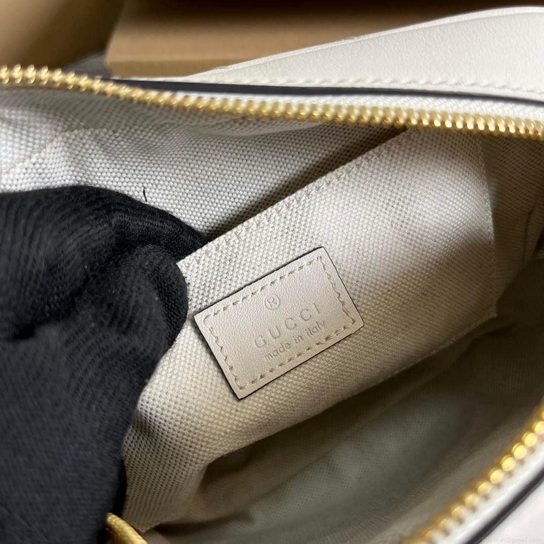 Gucci 742360 Gucci Blondie Small Shoulder Bag White