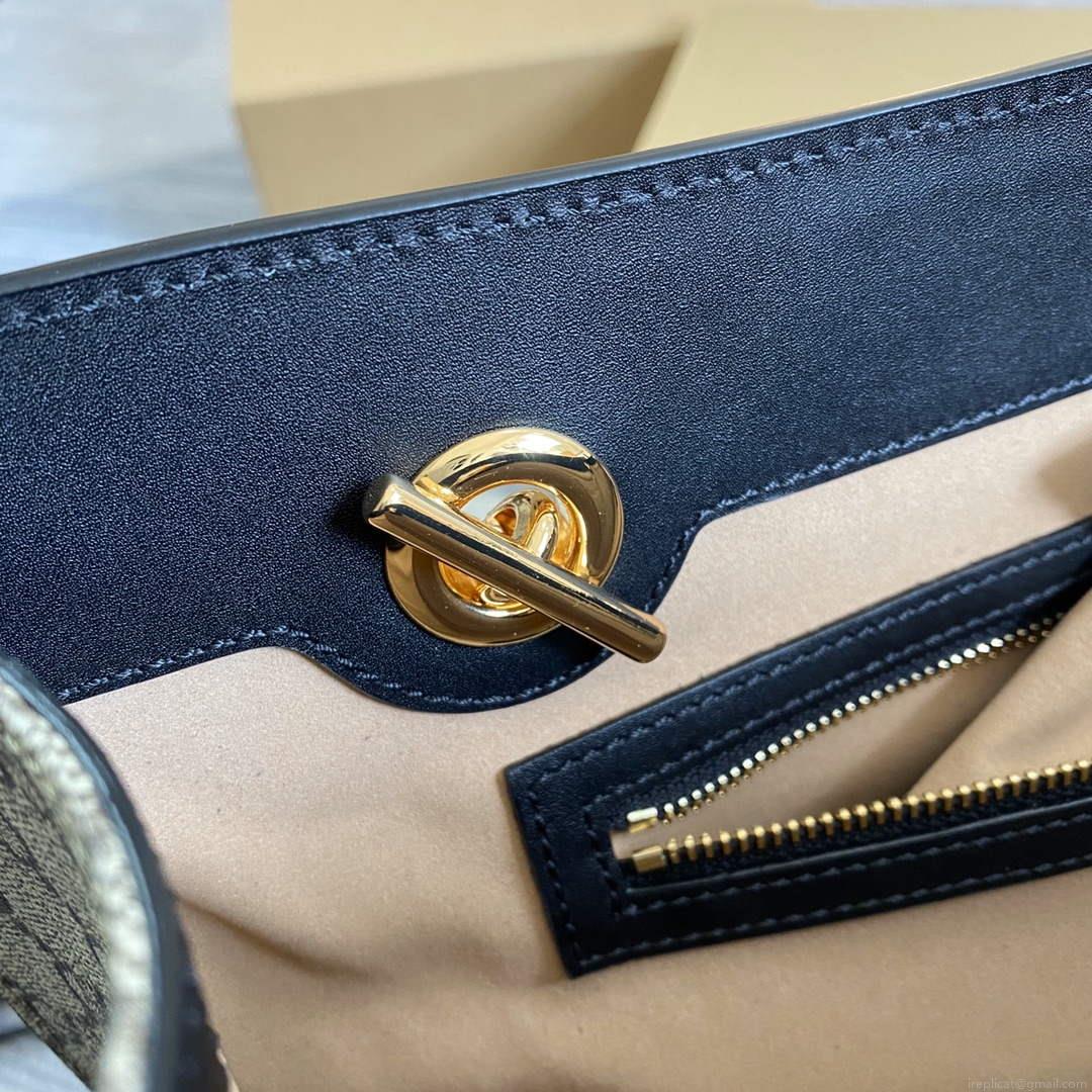 Gucci 479197 Padlock Medium GG Shoulder Bag Black