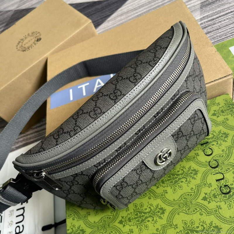 Gucci 733868 Ophidia Belt Bag Grey