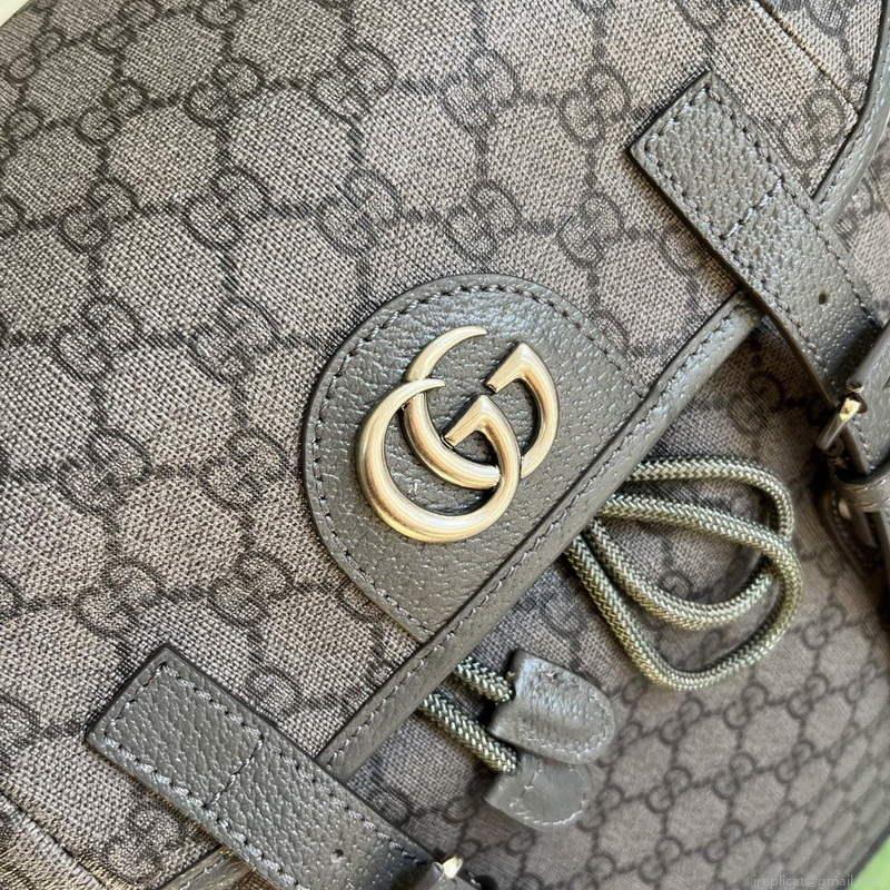 Gucci 598140 Ophidia GG medium backpack Grey