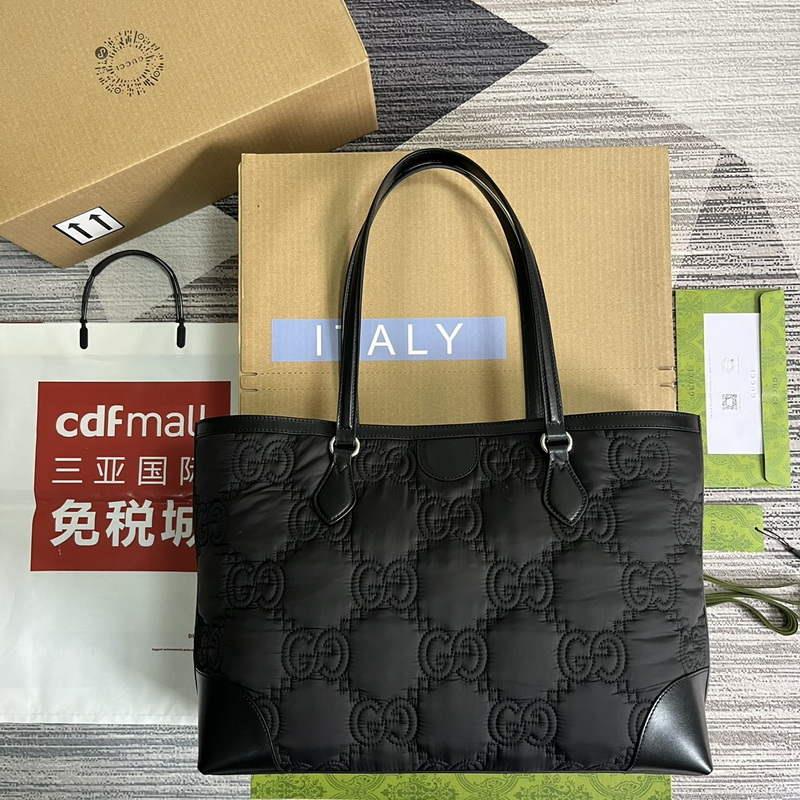Gucci 631685 Ophidia GG medium tote black