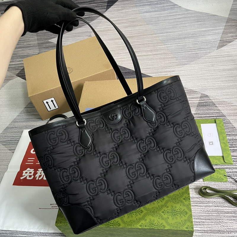 Gucci 631685 Ophidia GG medium tote black