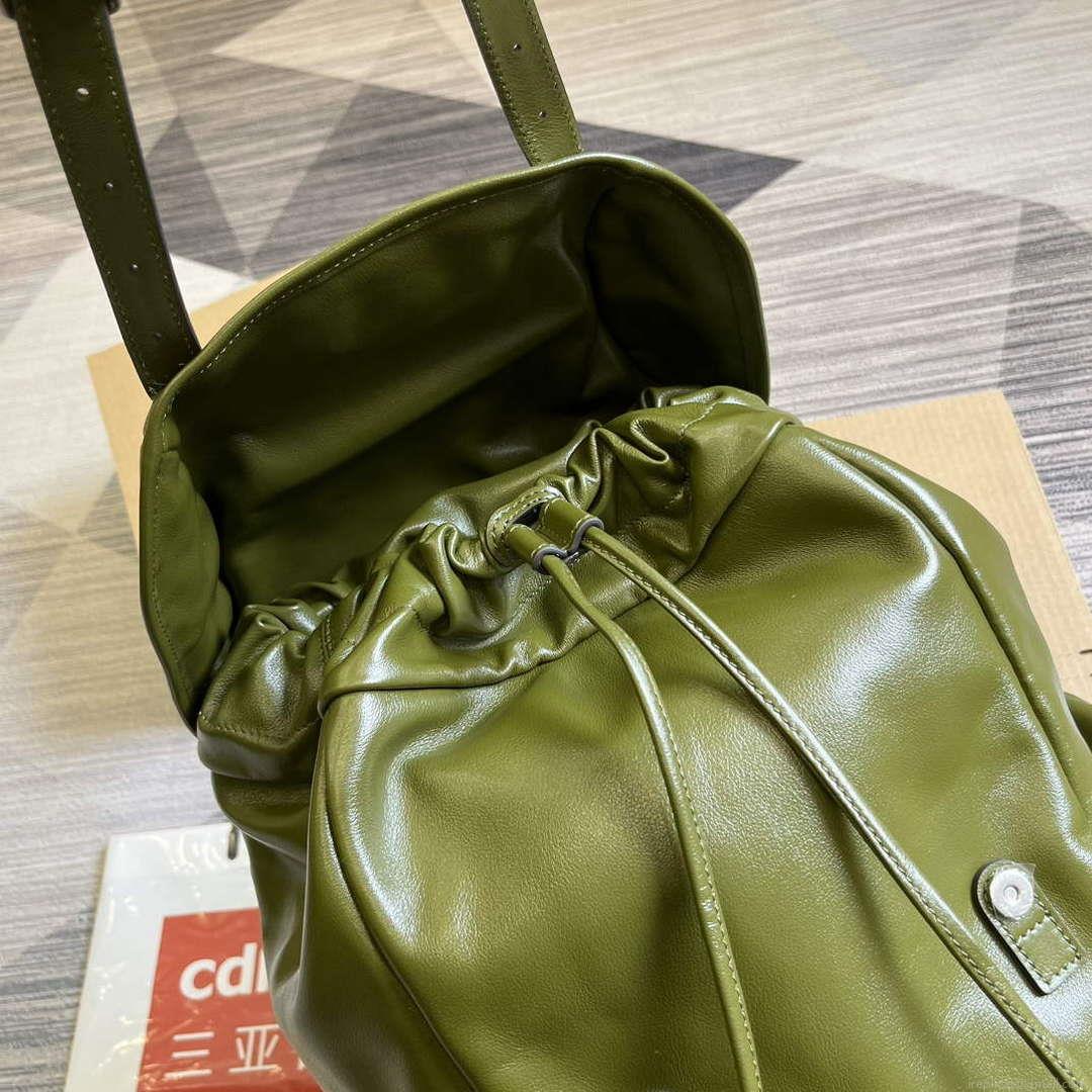 Gucci 725657 Backpack With Tonal Double G Forest green