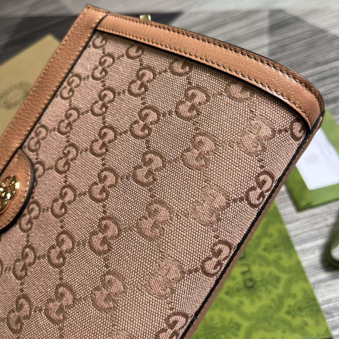 Gucci 503877 Ophidia GG Small Shoulder Bag Pink