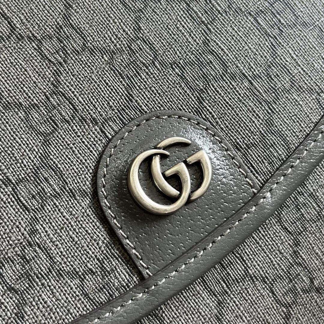 Gucci 724704 Ophidia Messenger Bag Grey