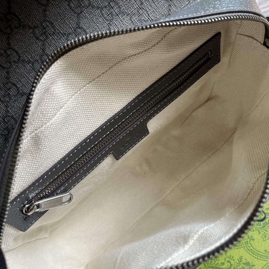 Gucci 724704 Ophidia Messenger Bag Grey